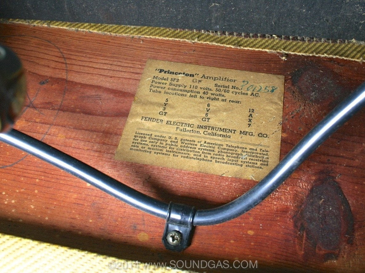 1957 FENDER PRINCETON 5F2 Tweed - Image 11
