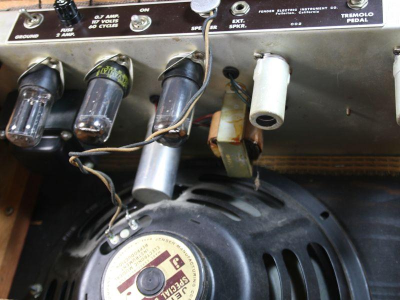 1962 Fender Princeton Brown Panel - Image 4
