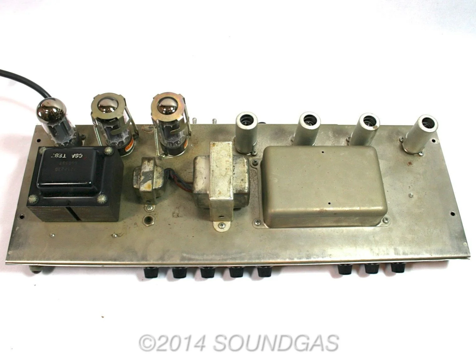 Fender Deluxe Black Panel AB763 (1965) - Image 8