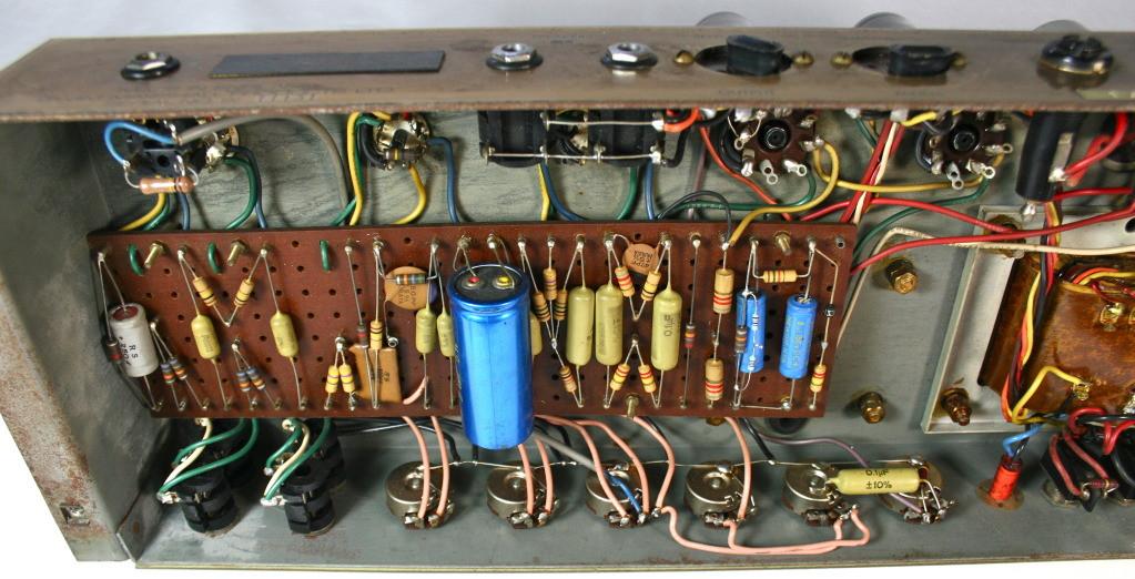 1968 MARSHALL 50w PLEXI BASS HEAD - Image 8
