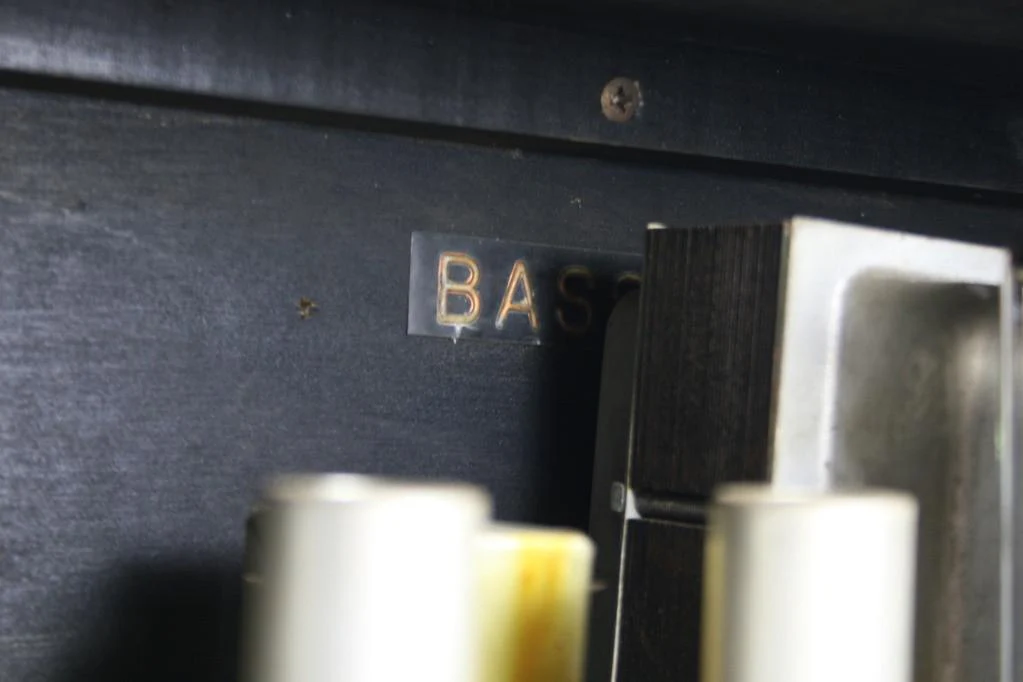1968 MARSHALL 50w PLEXI BASS HEAD - Image 9