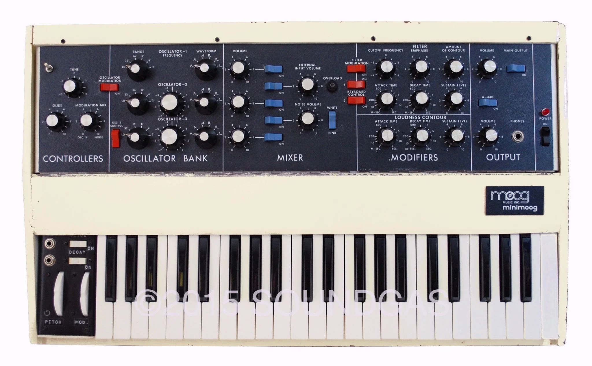 1973 MINIMOOG MODEL D - Image 4