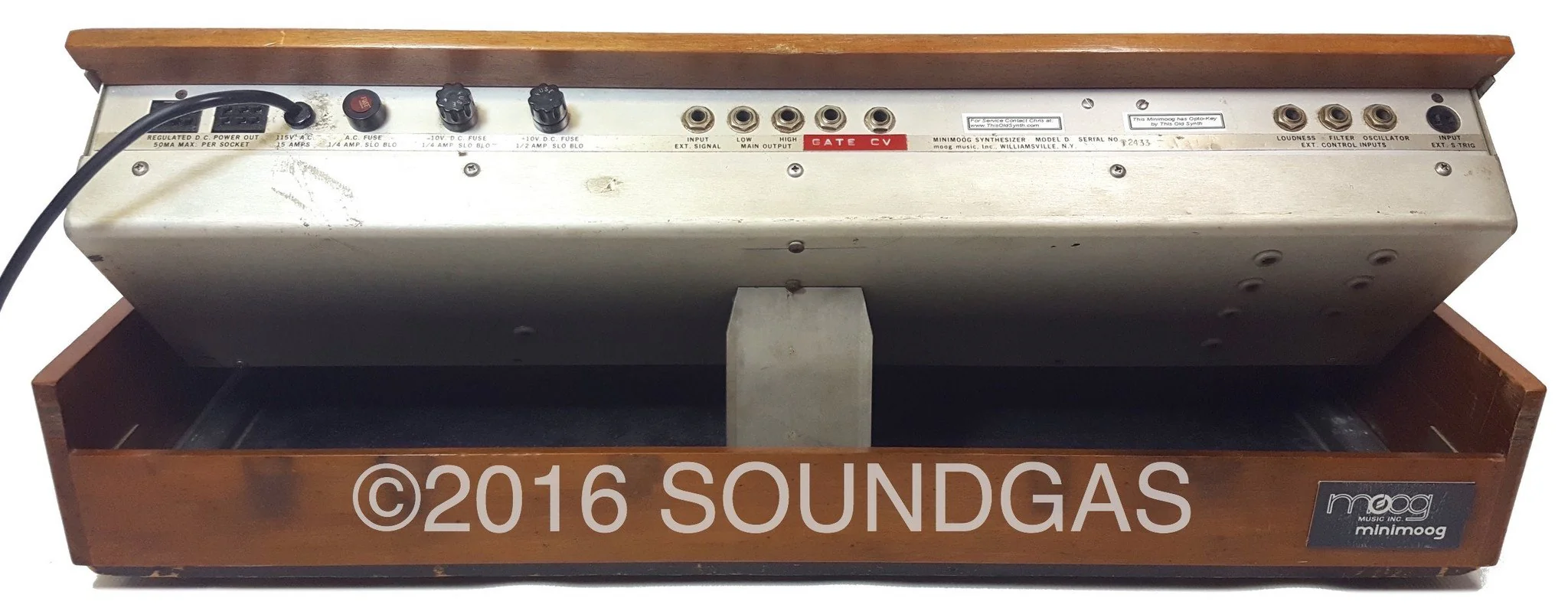Moog 1973 Minimoog Model D - OptoKey - Image 18