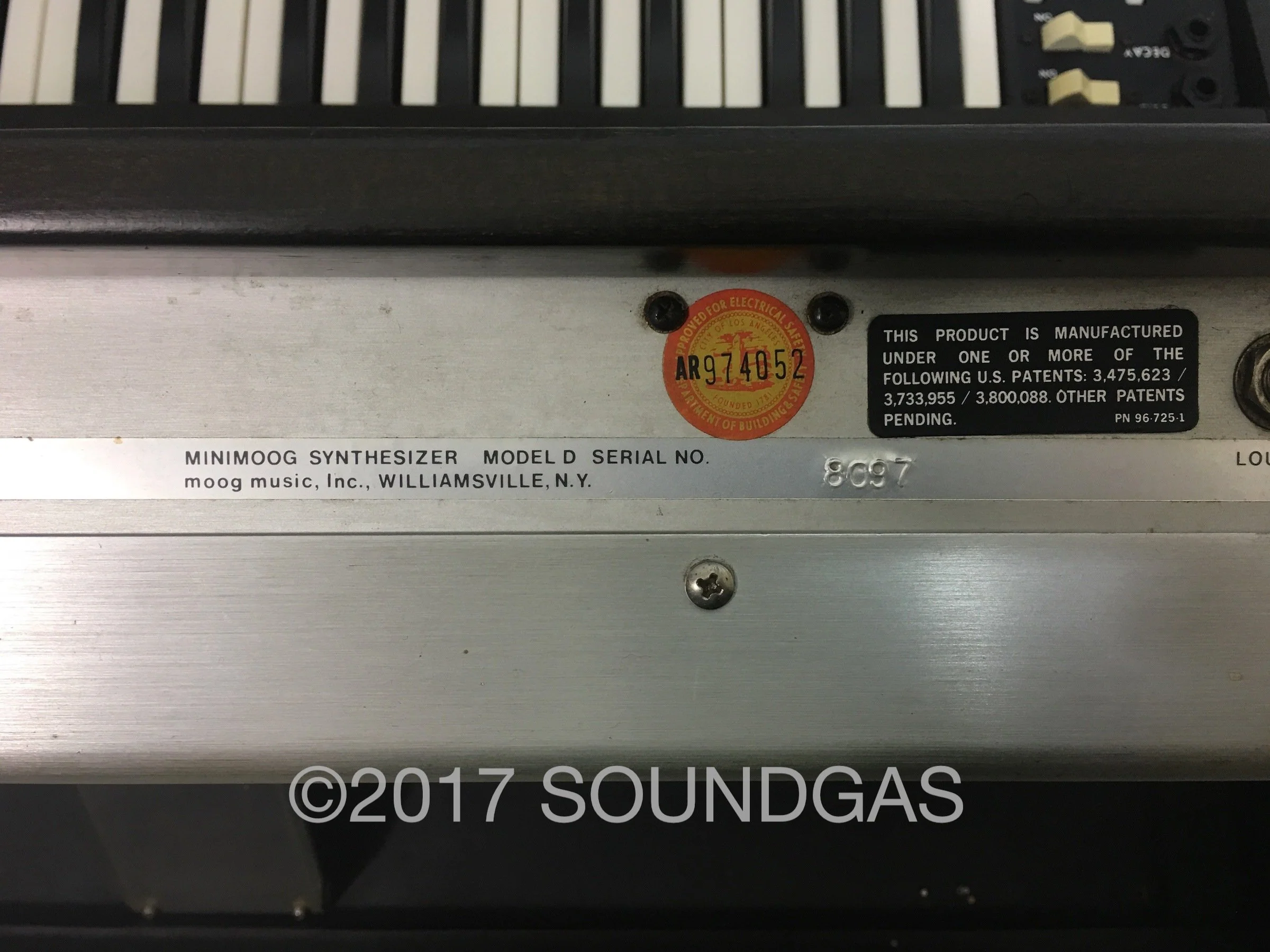 c1976 Moog Minimoog Model D - Image 11