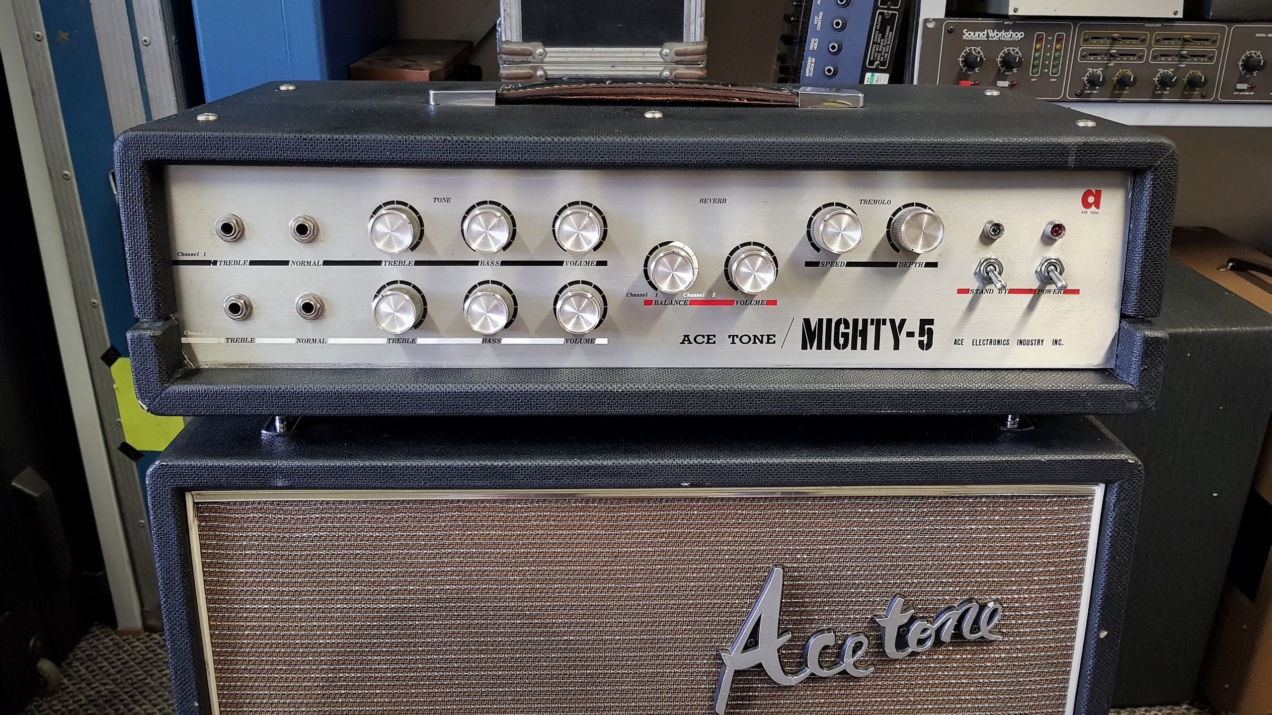 Ace Tone Mighty-5 + Cab - Image 2