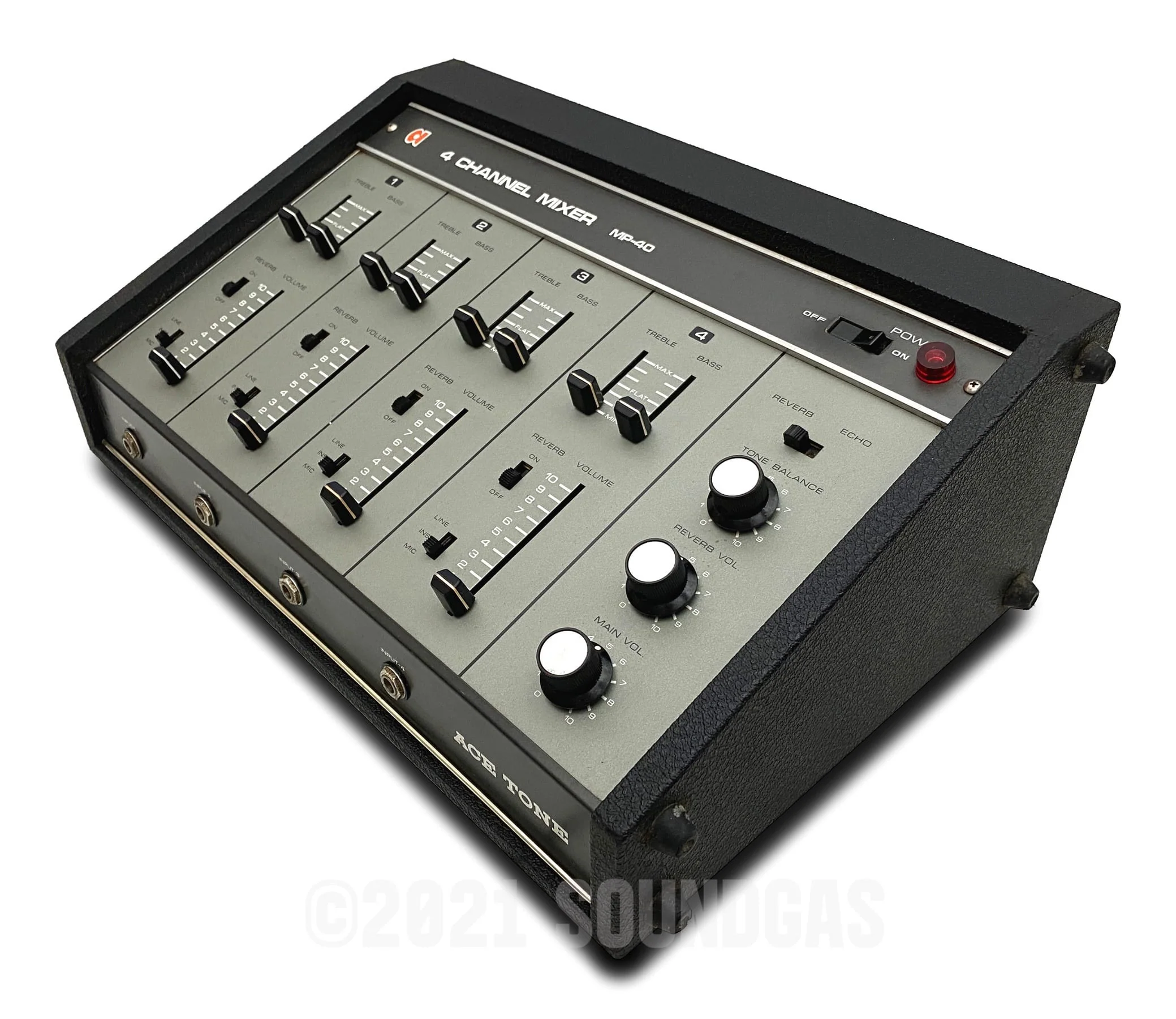 Ace Tone MP-40 Spring Reverb Mixer - Image 3