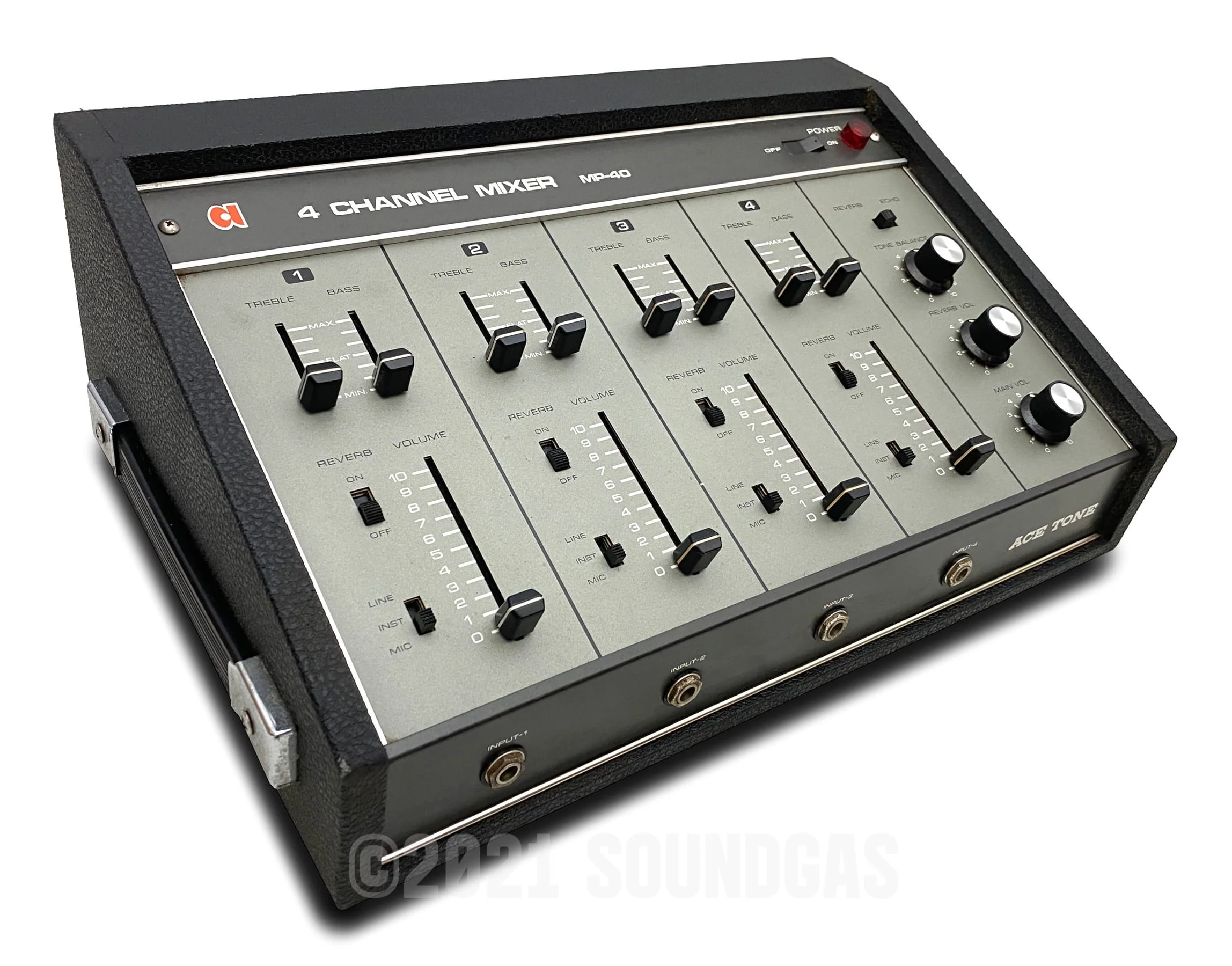 Ace Tone MP-40 Spring Reverb Mixer - Image 4