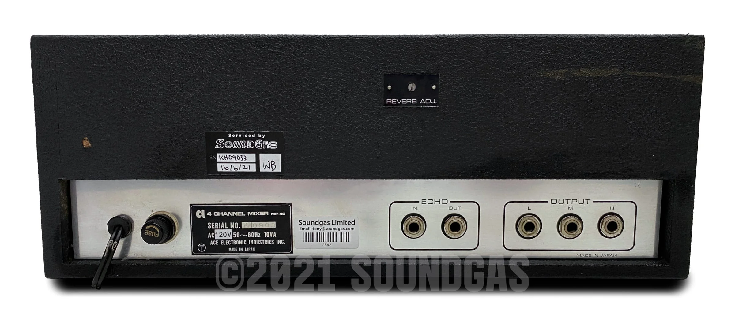 Ace Tone MP-40 Spring Reverb Mixer - Image 5