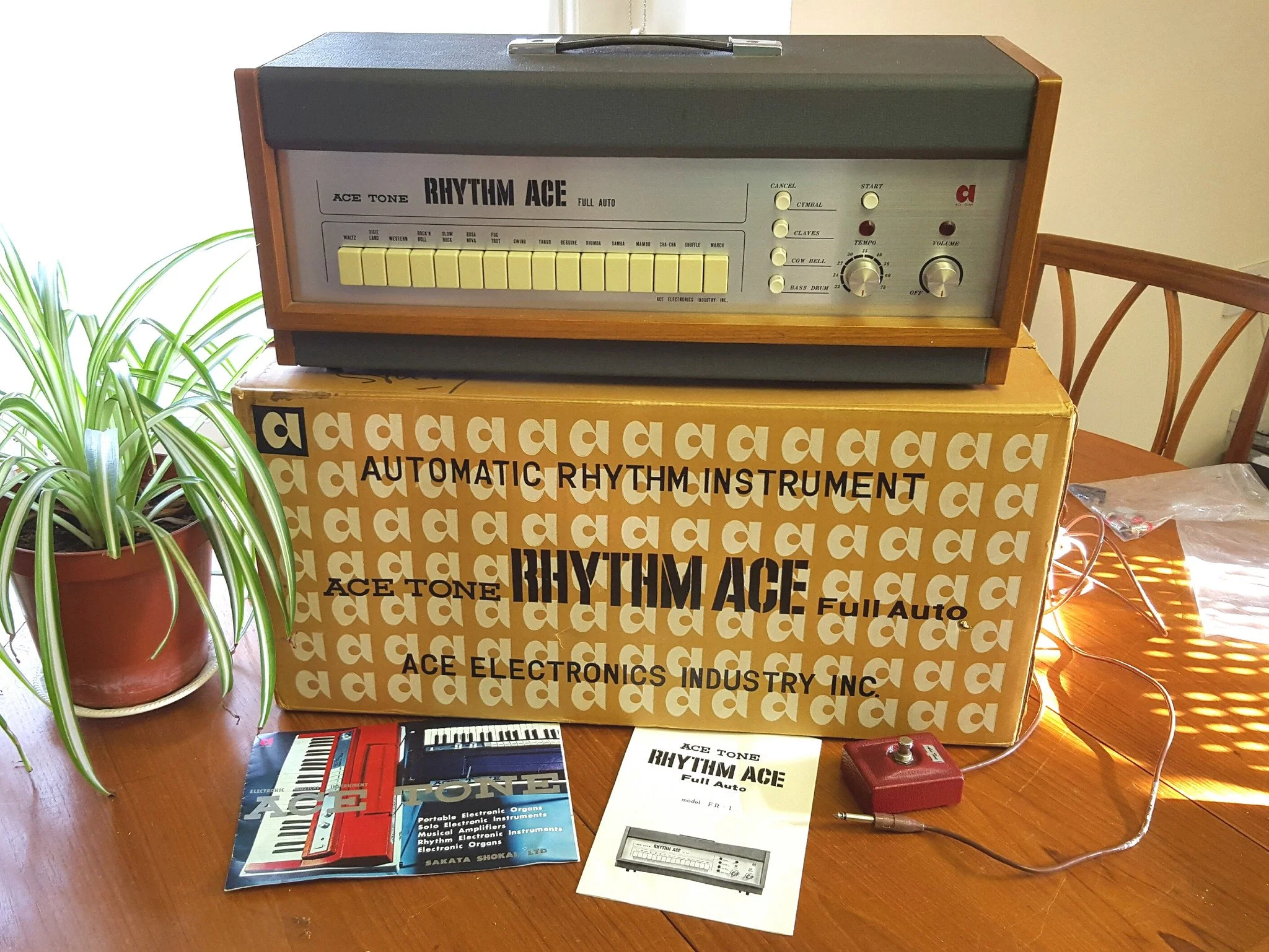ACE TONE RHYTHM ACE FR-1 - Boxed! - Image 14