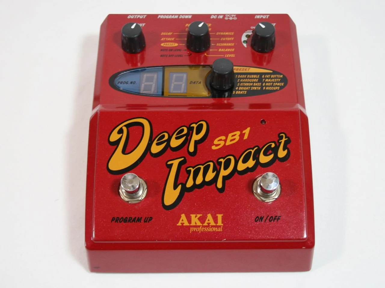 AKAI DEEP IMPACT SB-1 Bass Synthesizer Pedal - Image 2