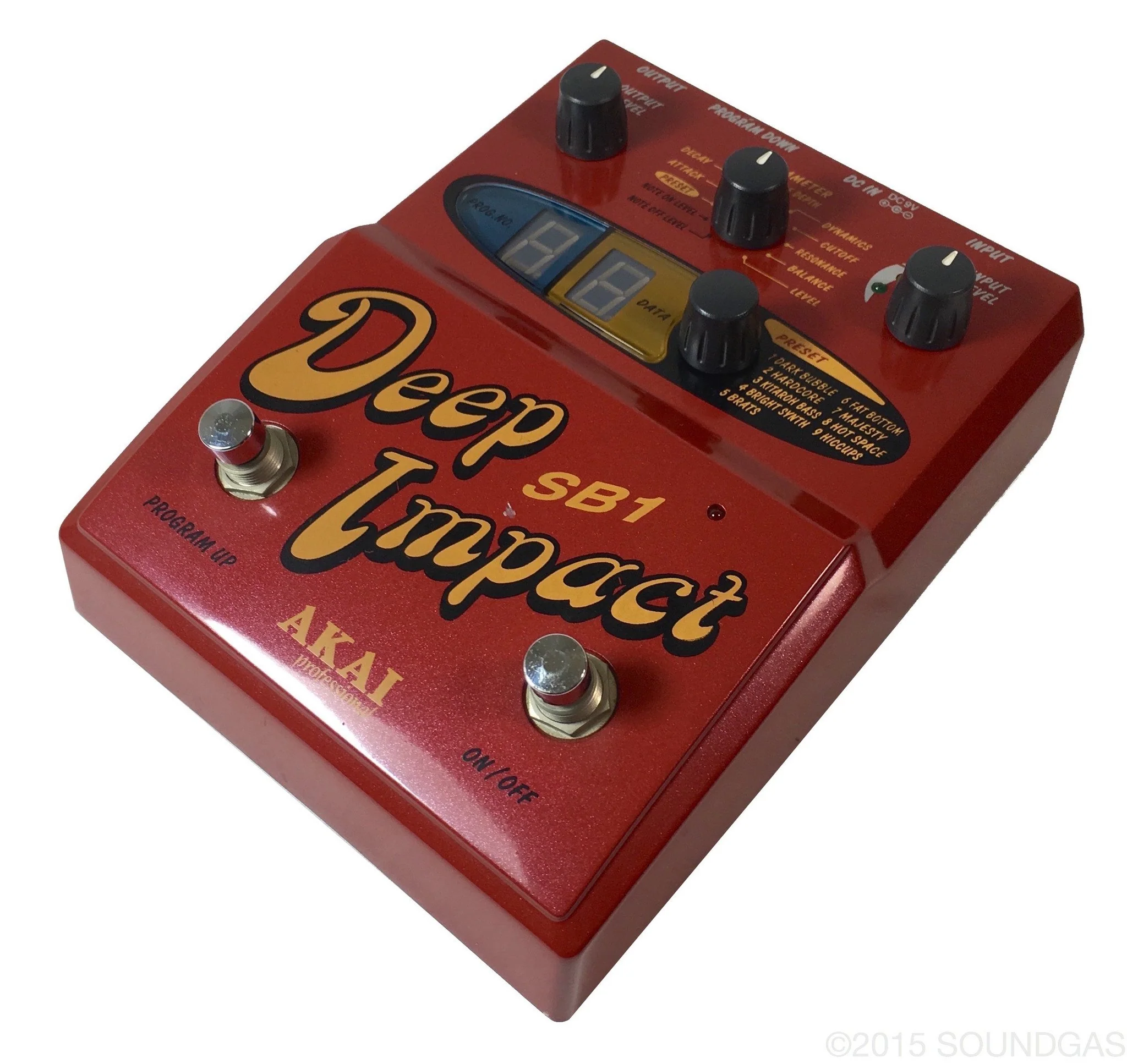 AKAI DEEP IMPACT SB-1 Bass Synthesizer Pedal - Image 7