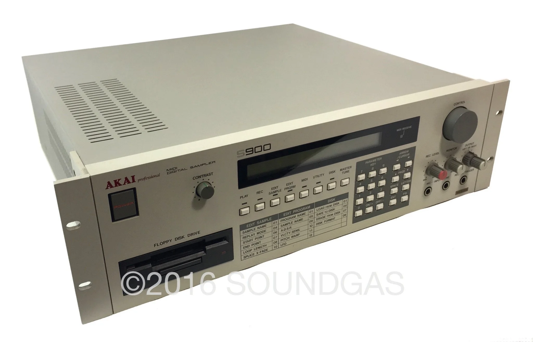 Akai S900 MIDI Digital Sampler - Image 7