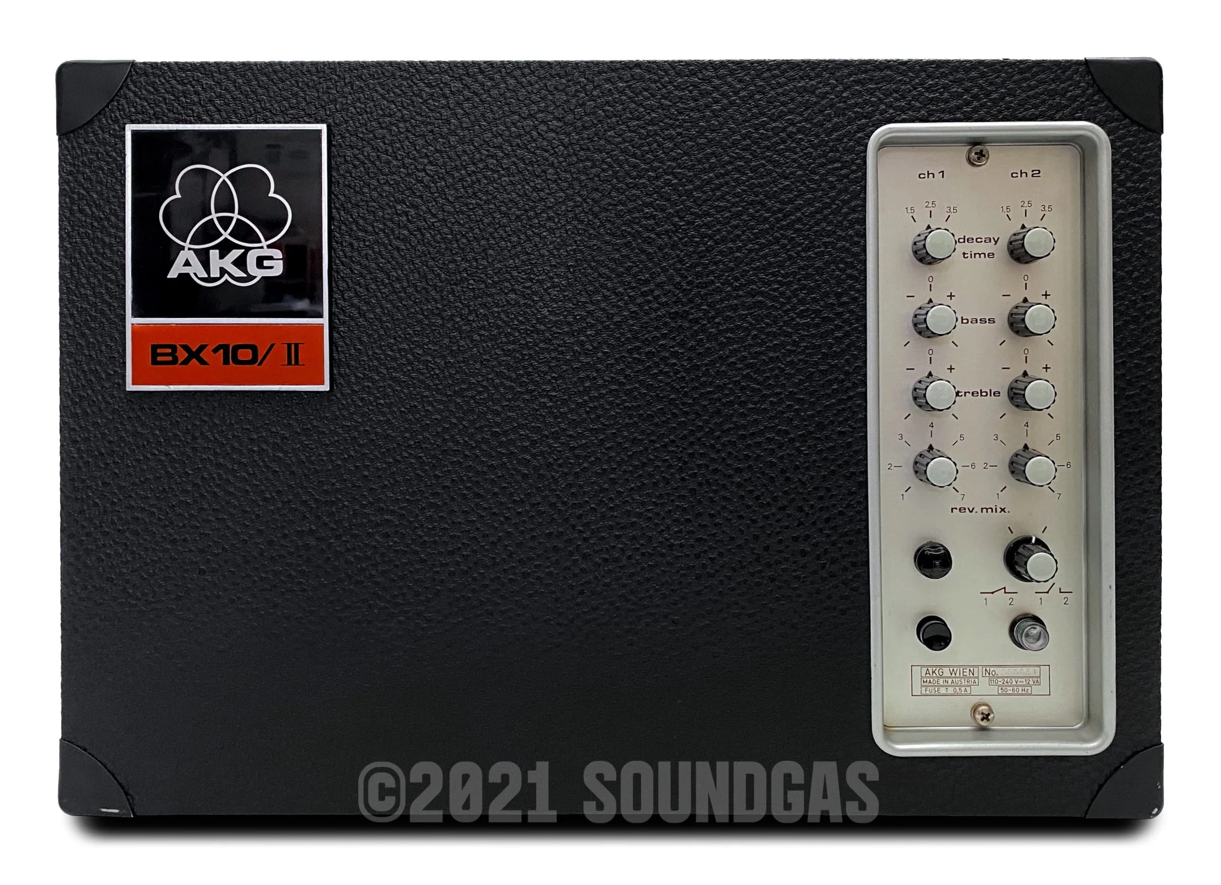 AKG BX 10/II Stereo Spring Reverb (BX-10 BX10) - Image 2