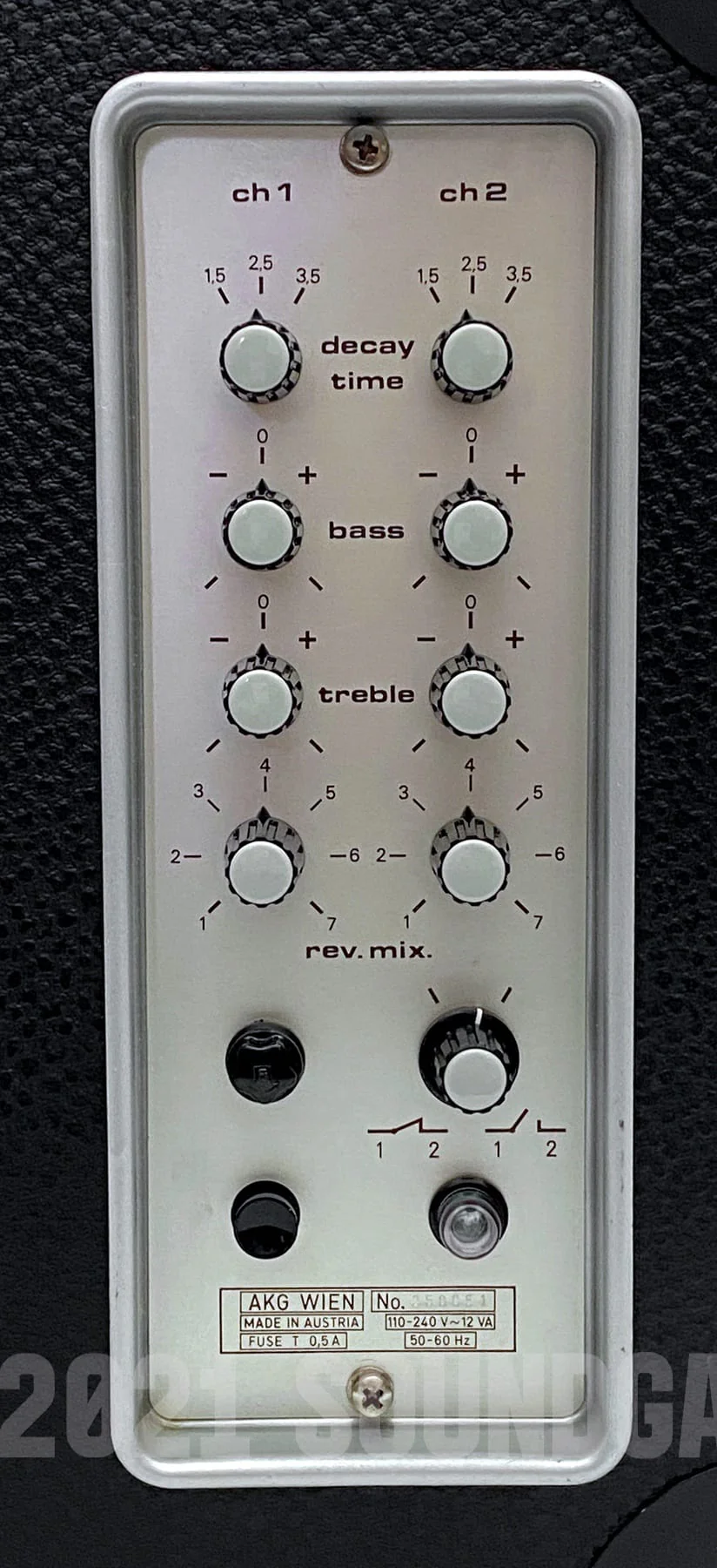 AKG BX 10/II Stereo Spring Reverb (BX-10 BX10) - Image 3