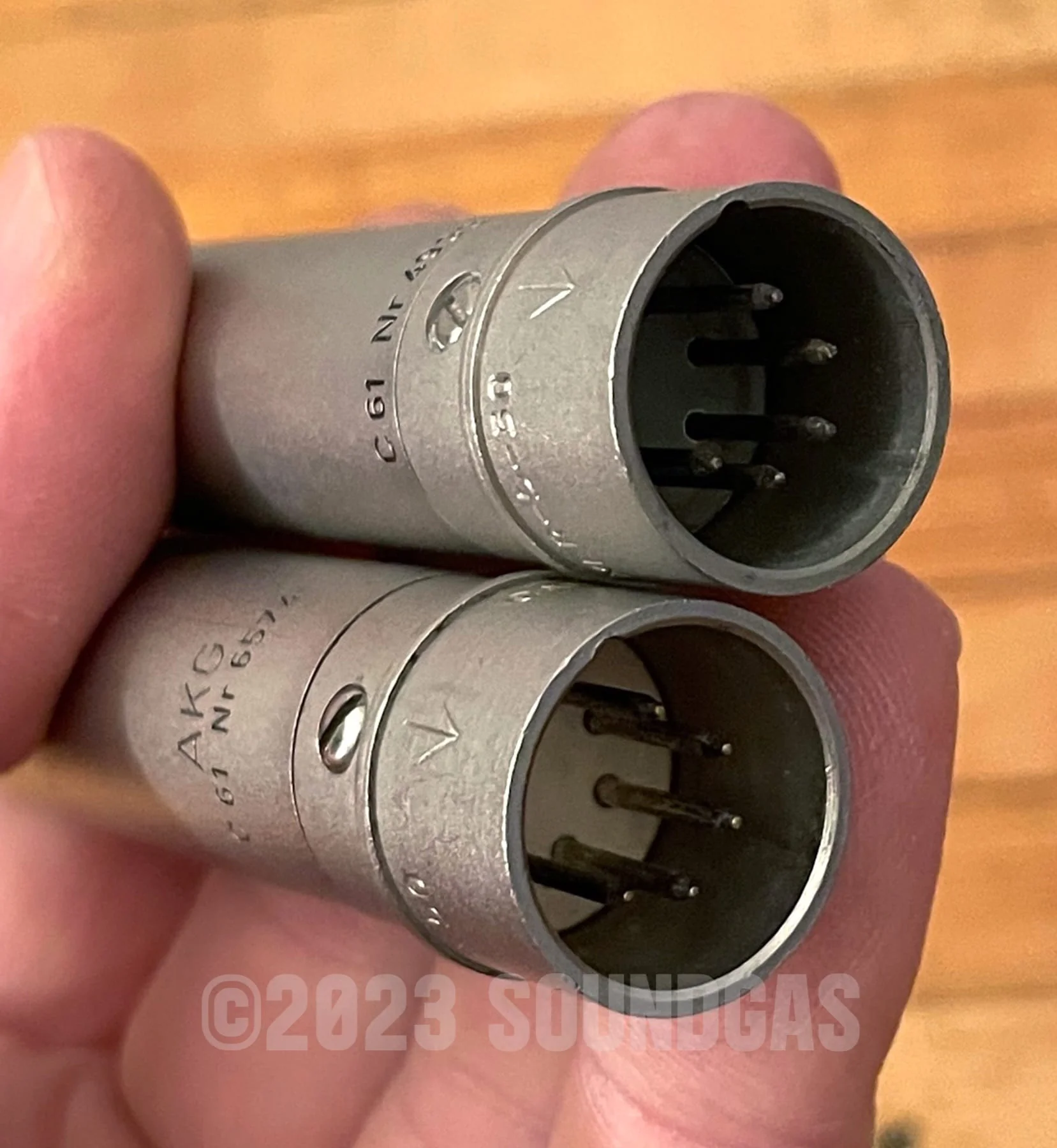 AKG C61 Pair, CK1 & NOS Omni Capsules - Image 3