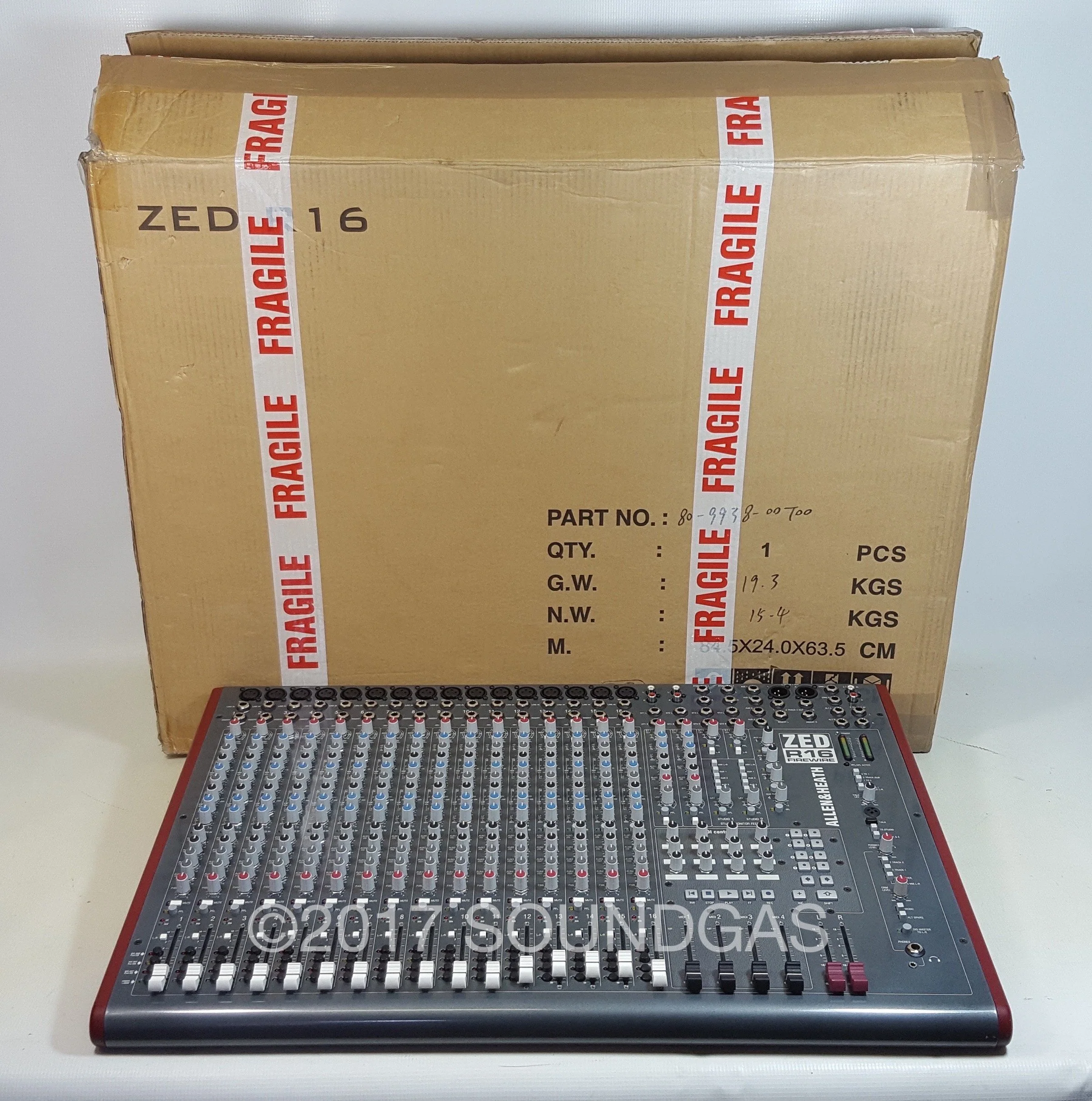 Allen & Heath ZED R16 Firewire Mixing Desk - Image 10