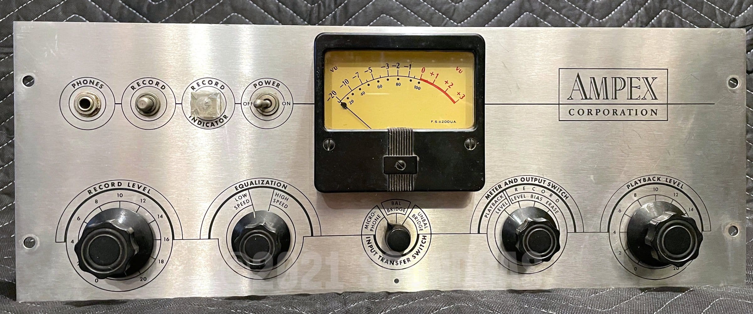 Ampex 351 Preamp - Image 2