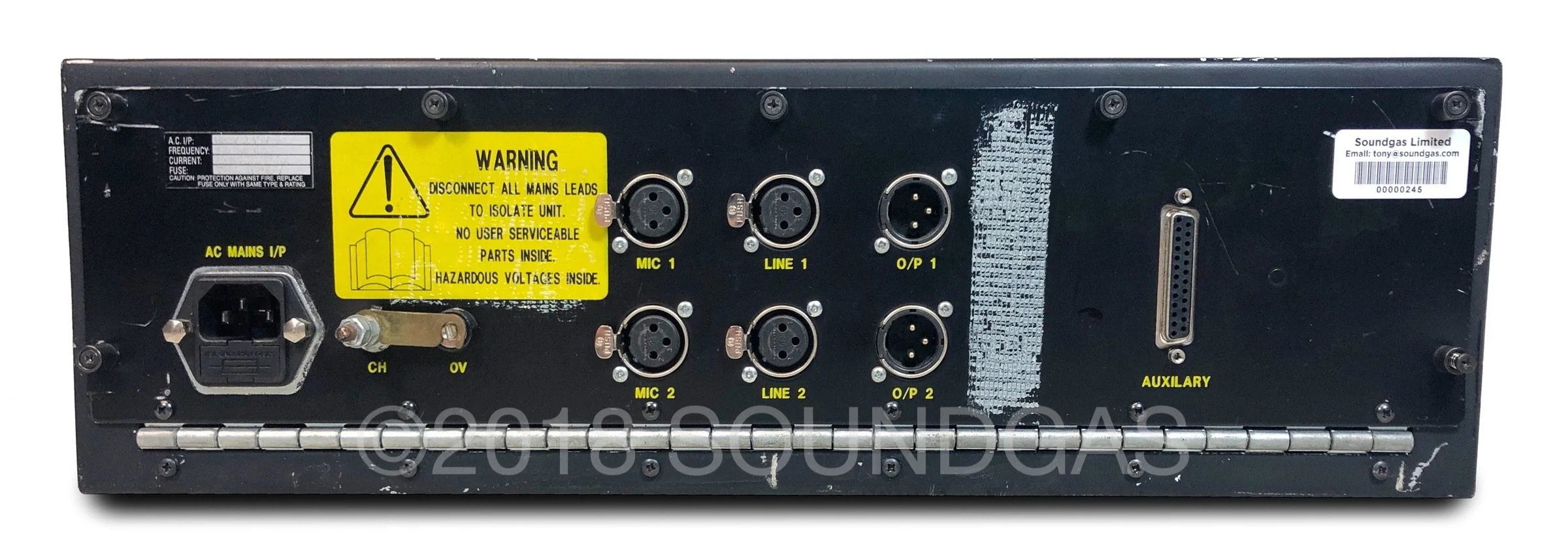AMS Neve 1081 2 Channel Classic Eq/Pre Racked - Image 3
