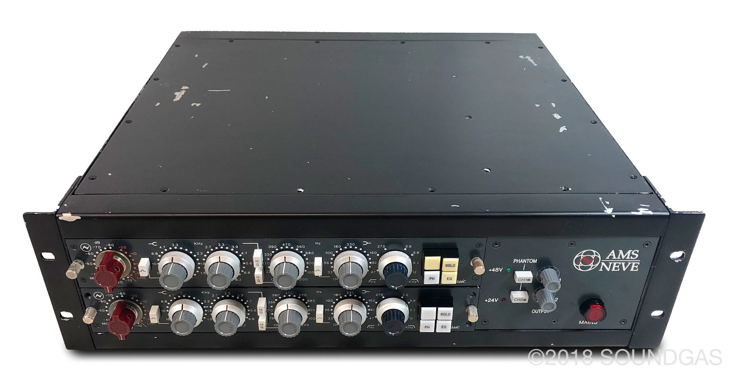 AMS Neve 1081 2 Channel Classic Eq/Pre Racked - Image 4