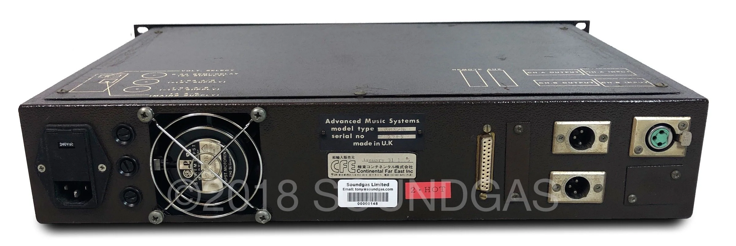 AMS RMX-16 Digital Reverberation System - Image 5