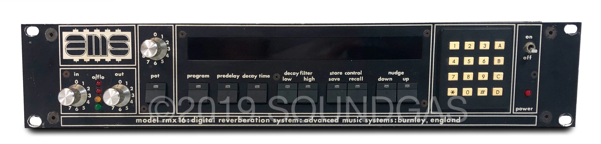 AMS RMX-16 Digital Reverberation System - Image 2