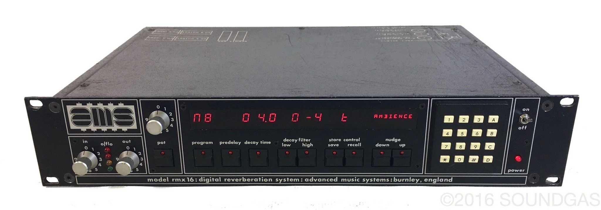 AMS RMX-16 Digital Reverberation System - Image 6