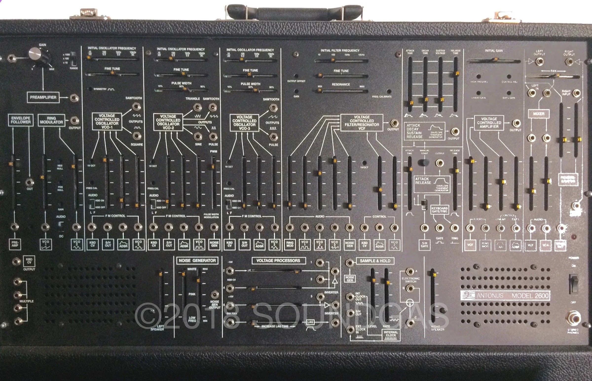 Antonus 2600 (ARP 2600 clone) plus ARP Sequencer - Image 3
