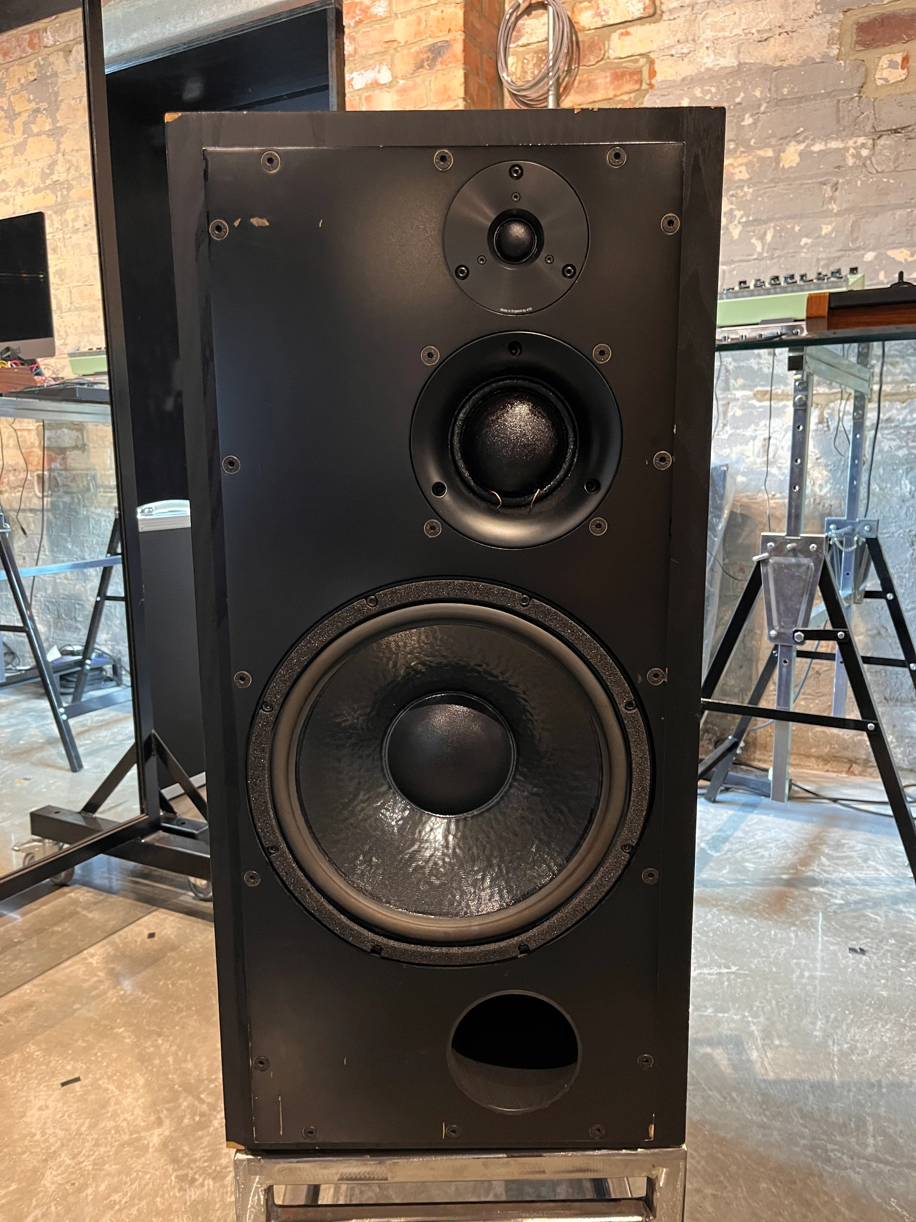 ATC SCM 100A Studio Monitors - Pair - Black Ash - Image 2