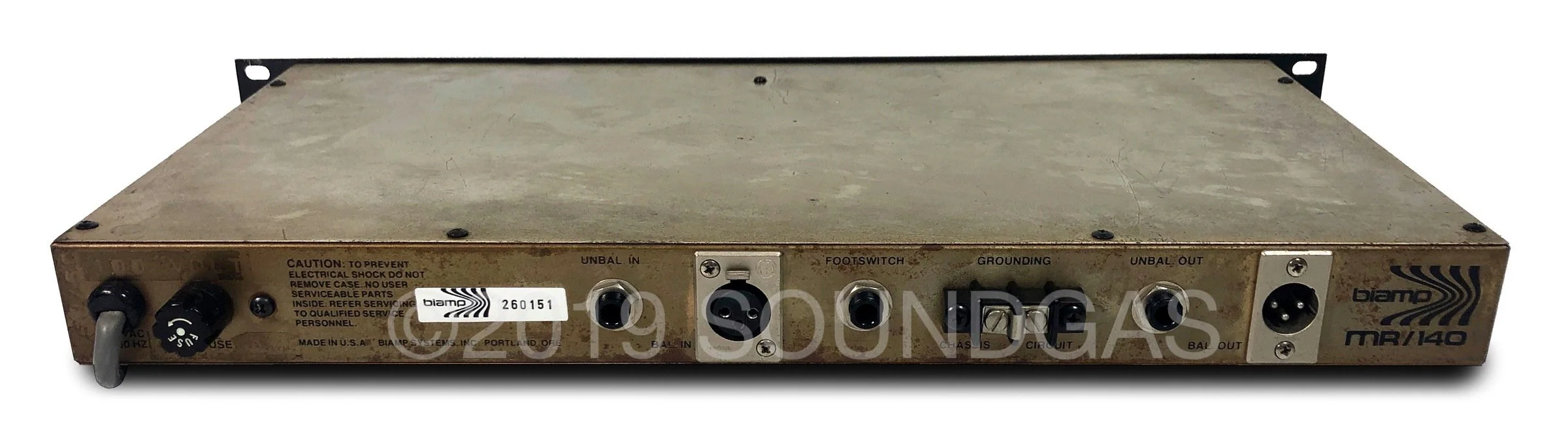 Biamp MR/140 Professional Reverb - Image 5