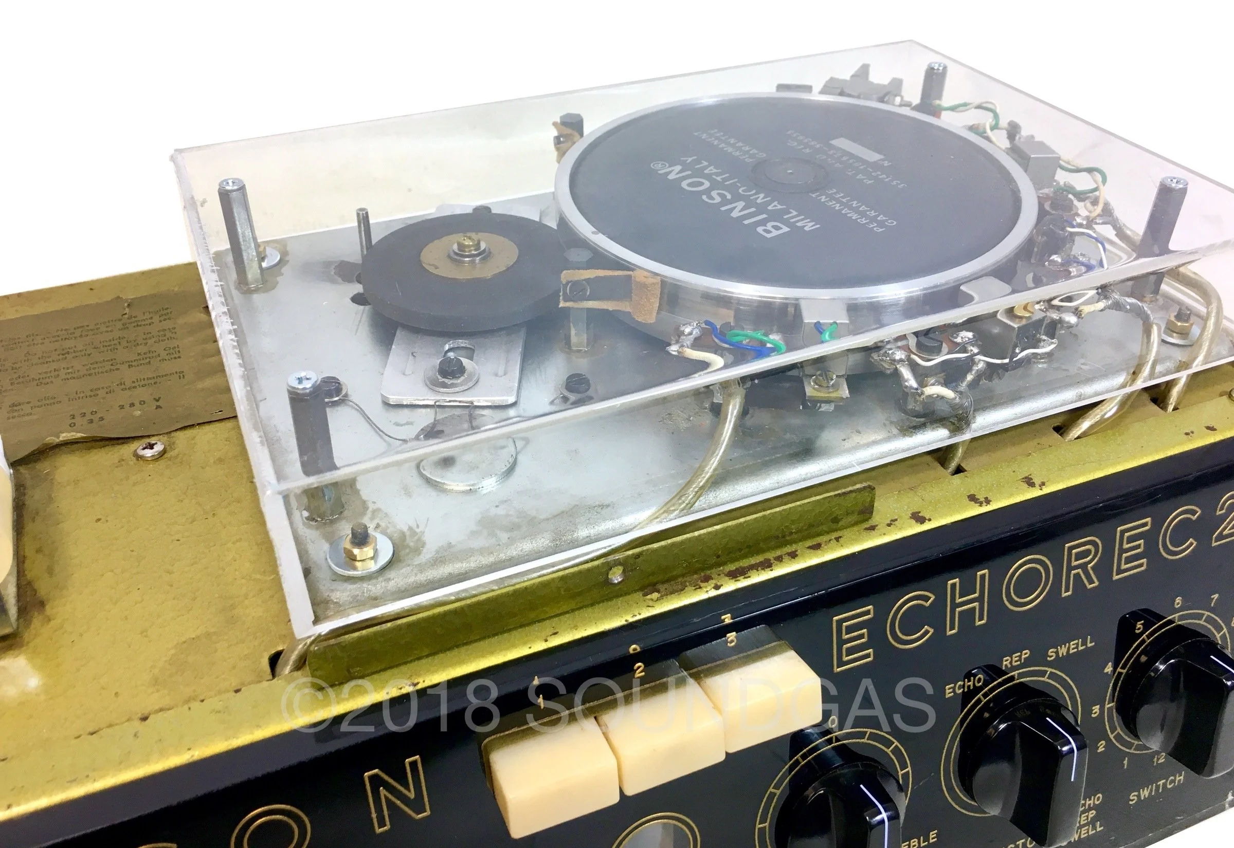 Binson Echorec 2º T7E (optional varispeed mod) - Image 10