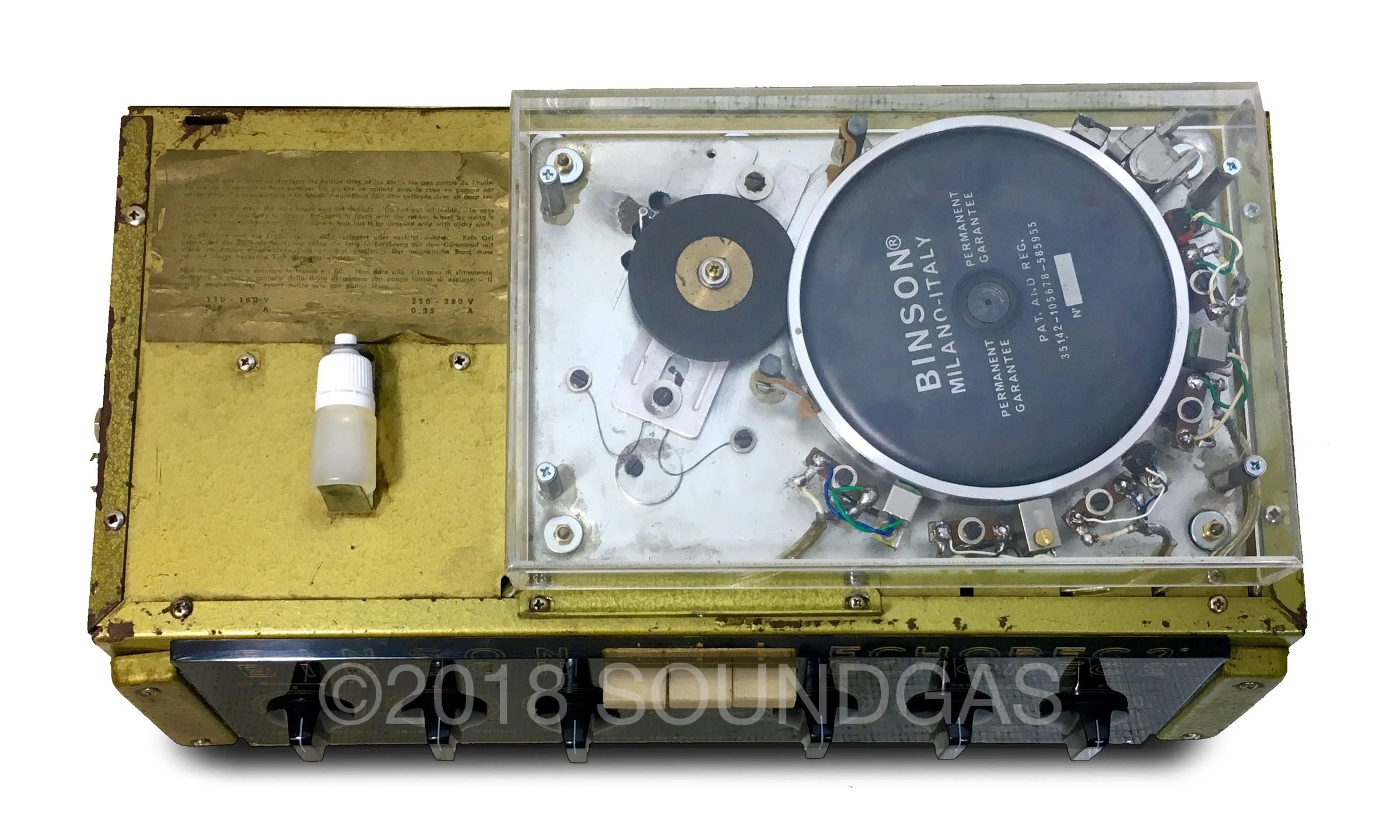 Binson Echorec 2º T7E (optional varispeed mod) - Image 9