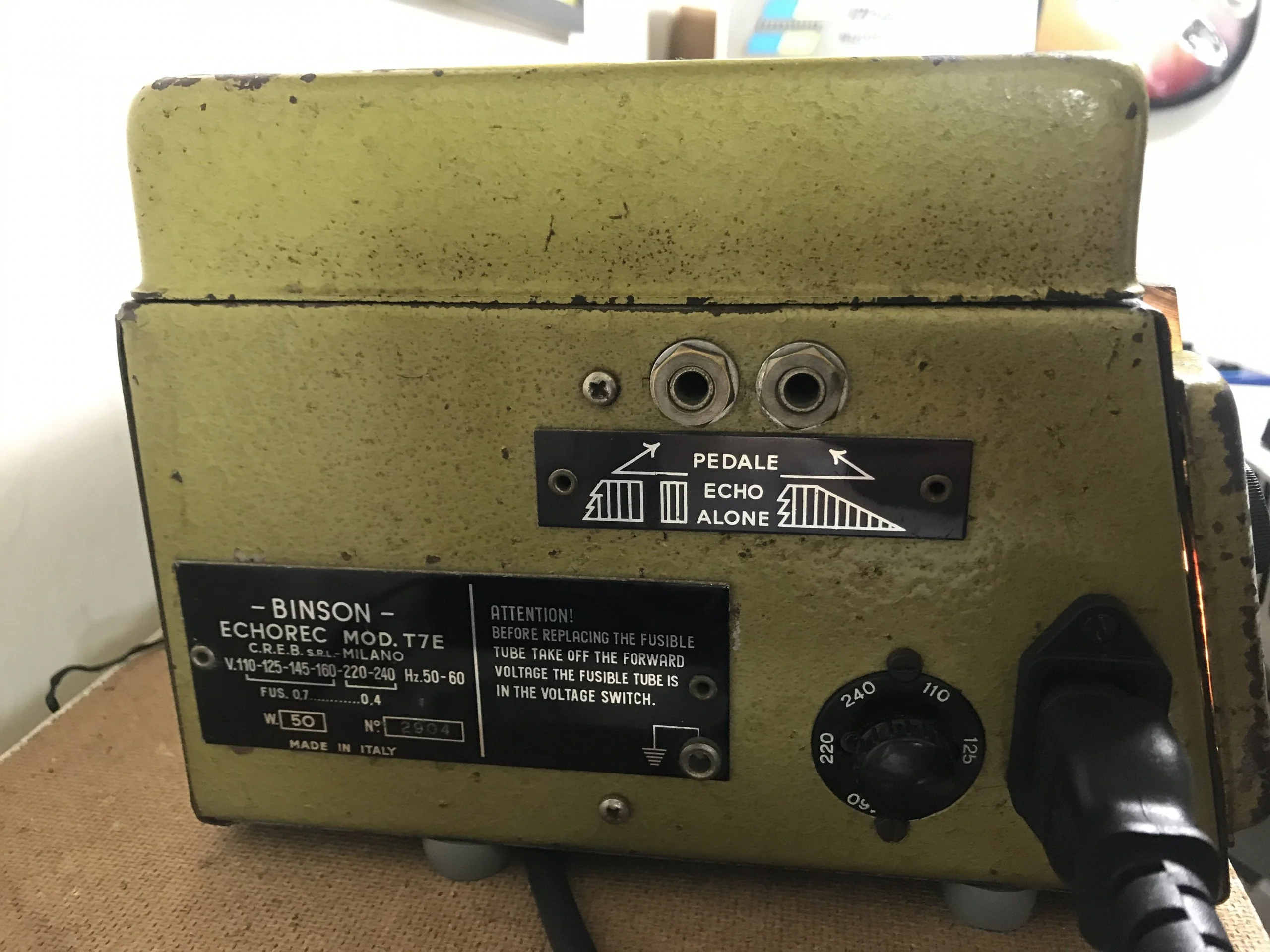 Binson Echorec 2Âº T7E Super Slow Varispeed - Image 3