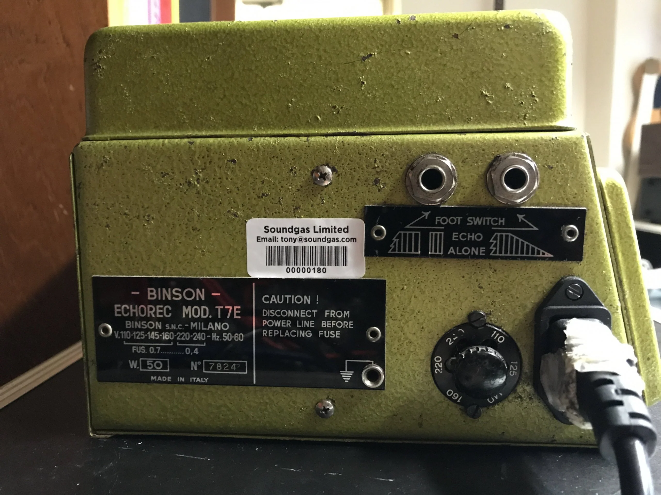 Binson Echorec 2º T7E Super-Slow Varispeed - Image 5