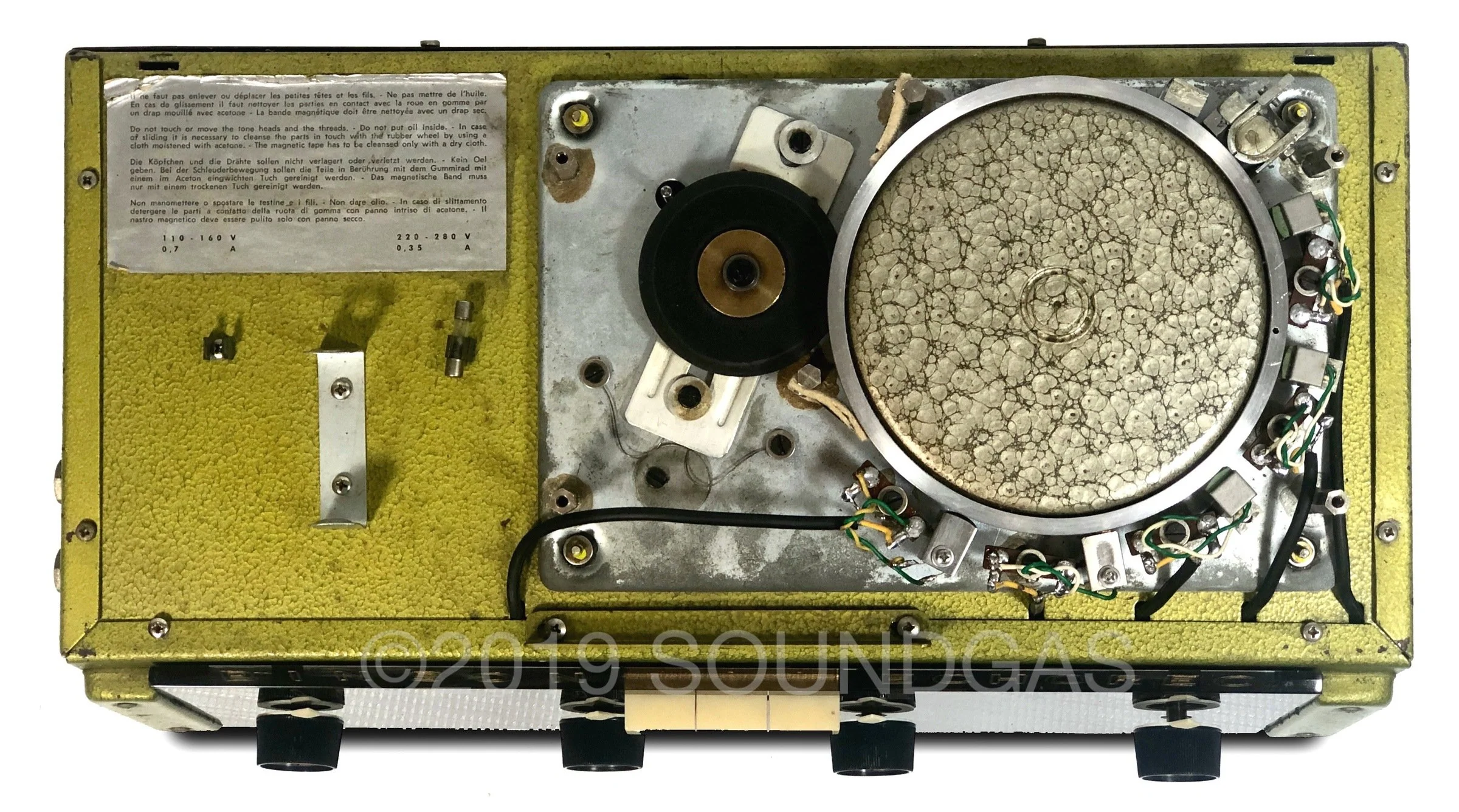 Binson Echorec B2 (Baby 2) Super-Slow Varispeed - Image 8