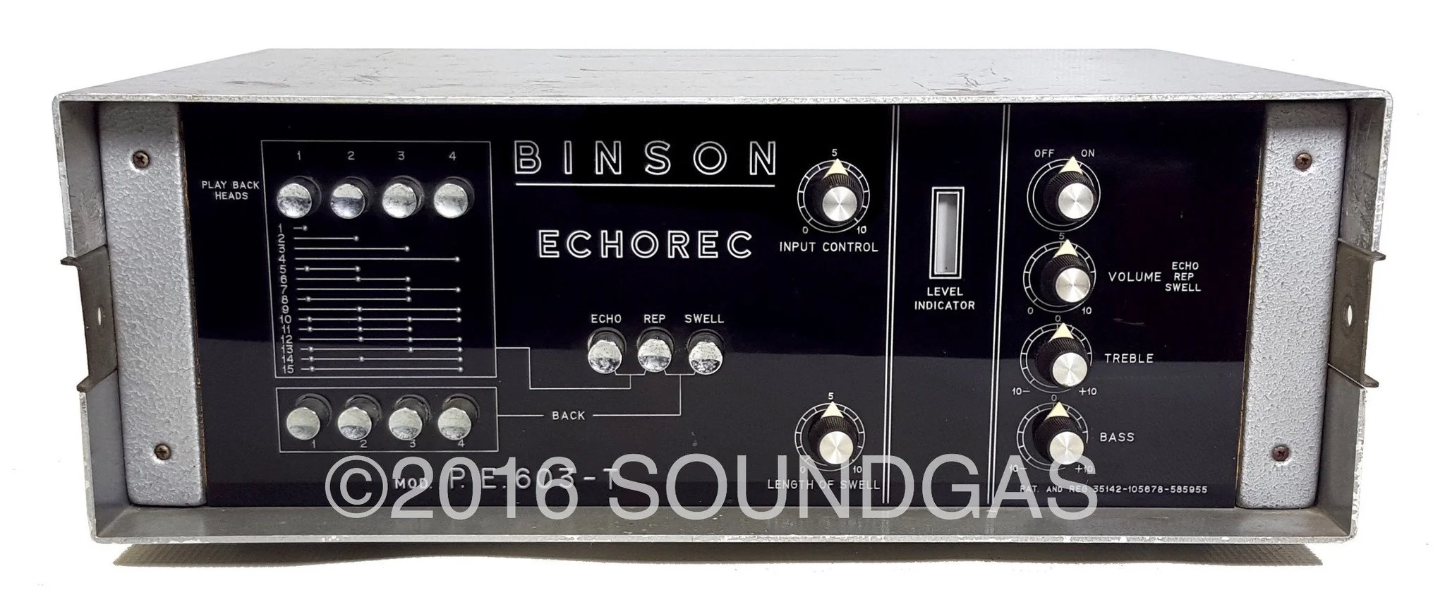 Binson Echorec P.E.603-T Vari-speed modified - Image 5