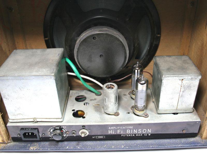 BINSON HI-FI 10W Vintage Valve Guitar Amp - Image 7