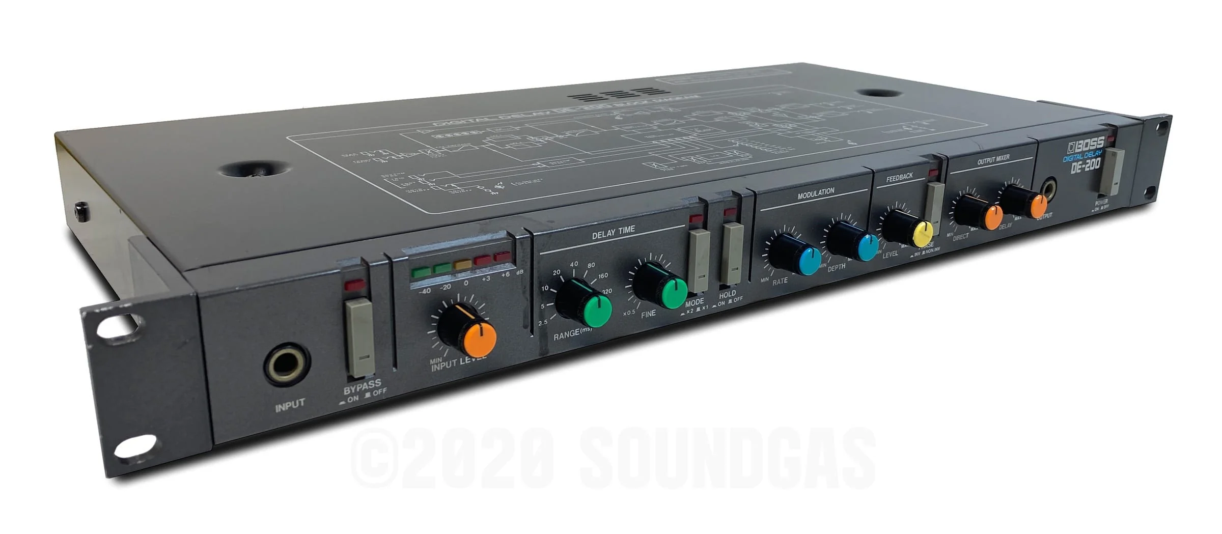 Boss DE-200 Digital Delay - Image 4