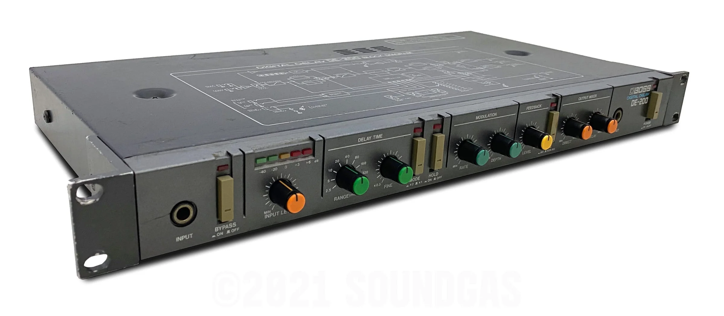 Boss DE-200 Digital Delay - Image 4
