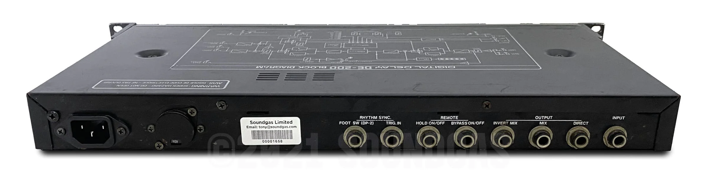 Boss DE-200 Digital Delay - Image 5