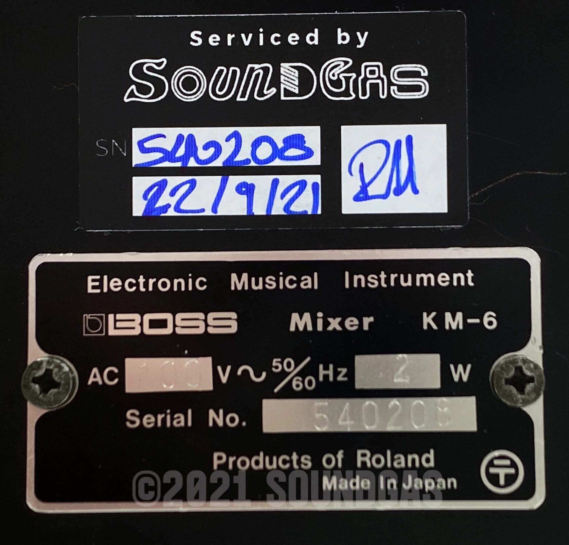Boss KM-6 Mixer - Image 6