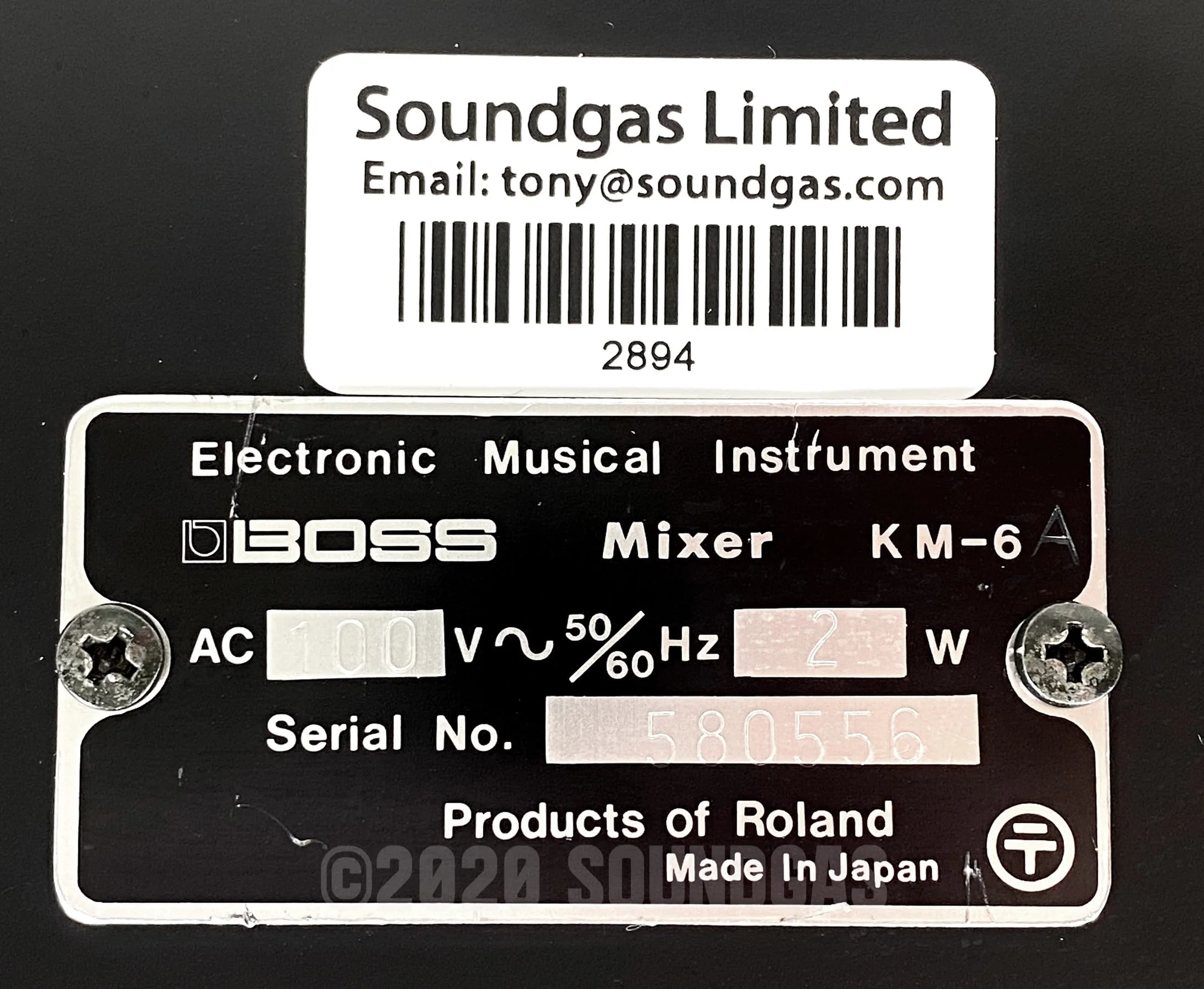 Boss KM-6A Mixer - Image 6