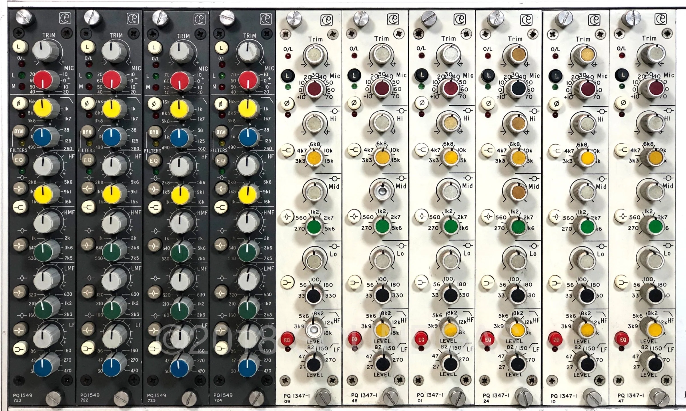 Calrec Ten Channel EQ / Preamp Rack - Image 3