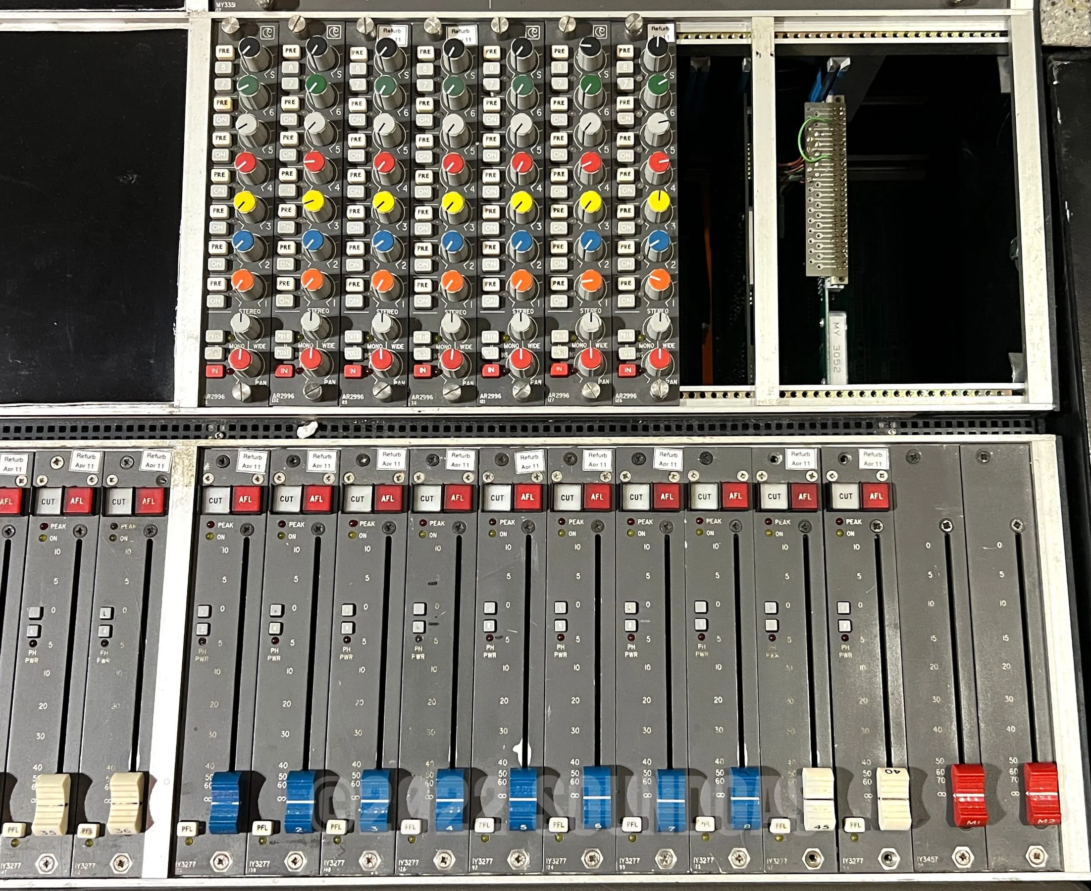 Calrec Q Series 36 Stereo Channel Console & Patchbay - Image 12