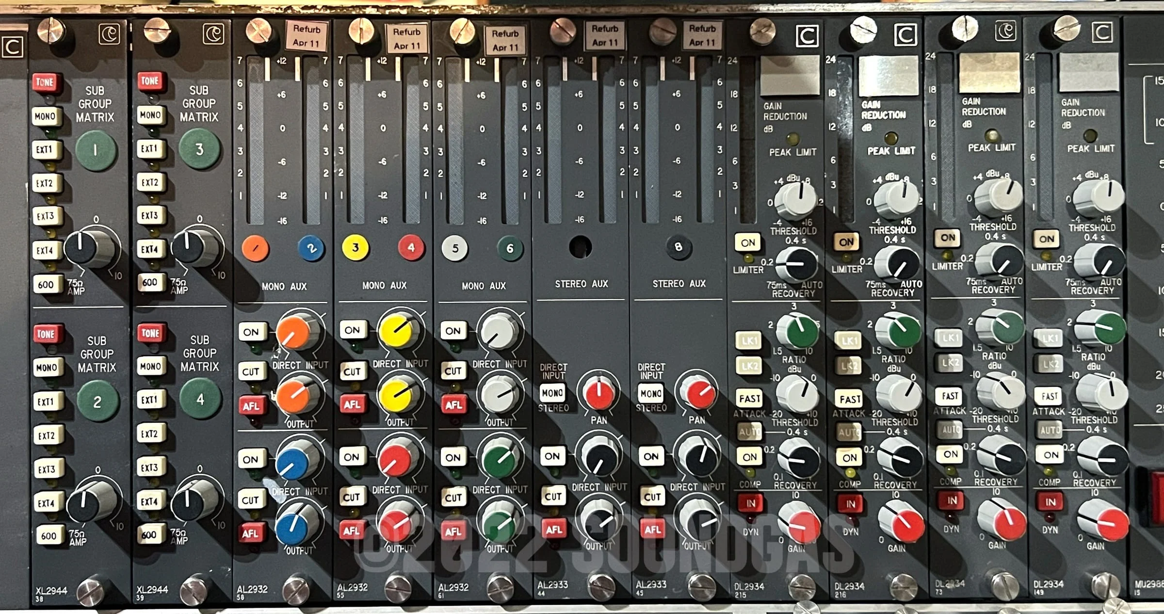 Calrec Q Series 36 Stereo Channel Console & Patchbay - Image 14
