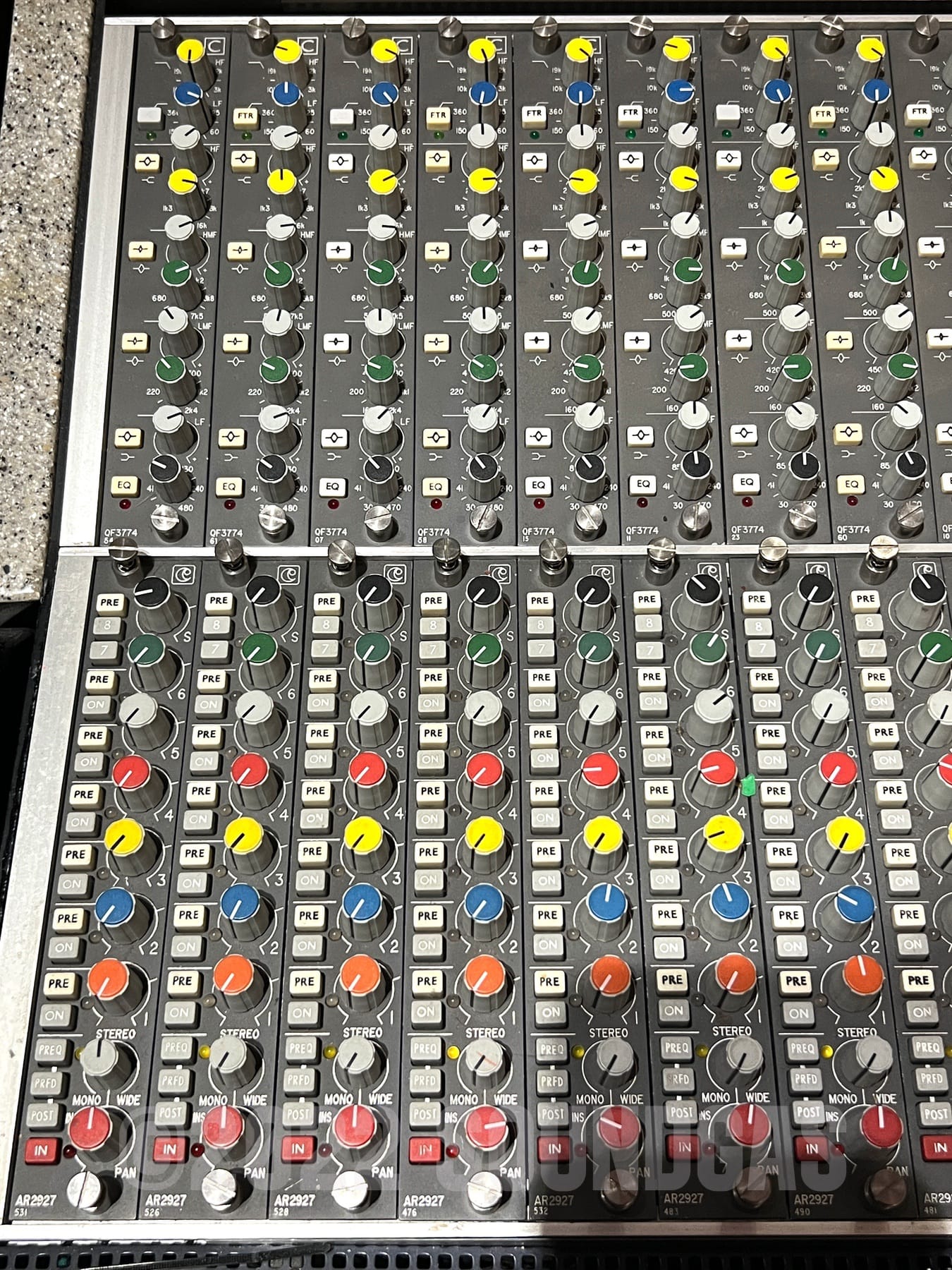Calrec Q Series 36 Stereo Channel Console & Patchbay - Image 15
