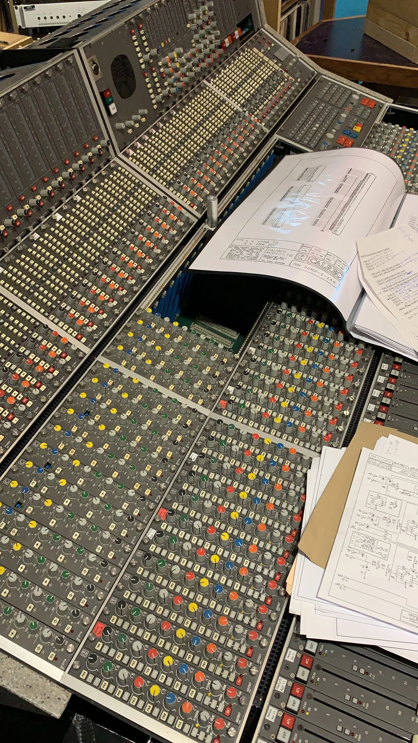 Calrec Q Series 36 Stereo Channel Console & Patchbay - Image 22