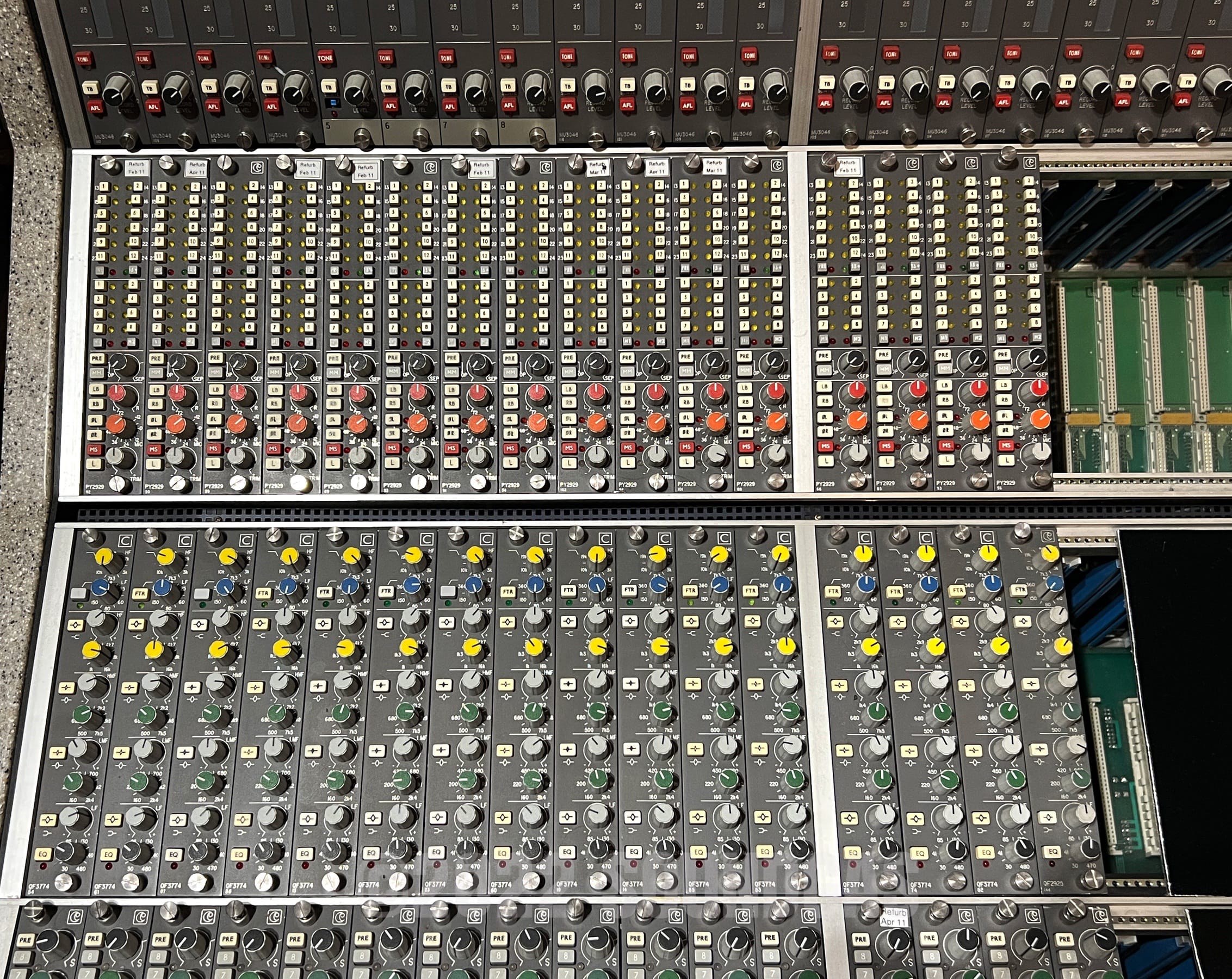 Calrec Q Series 36 Stereo Channel Console & Patchbay - Image 8