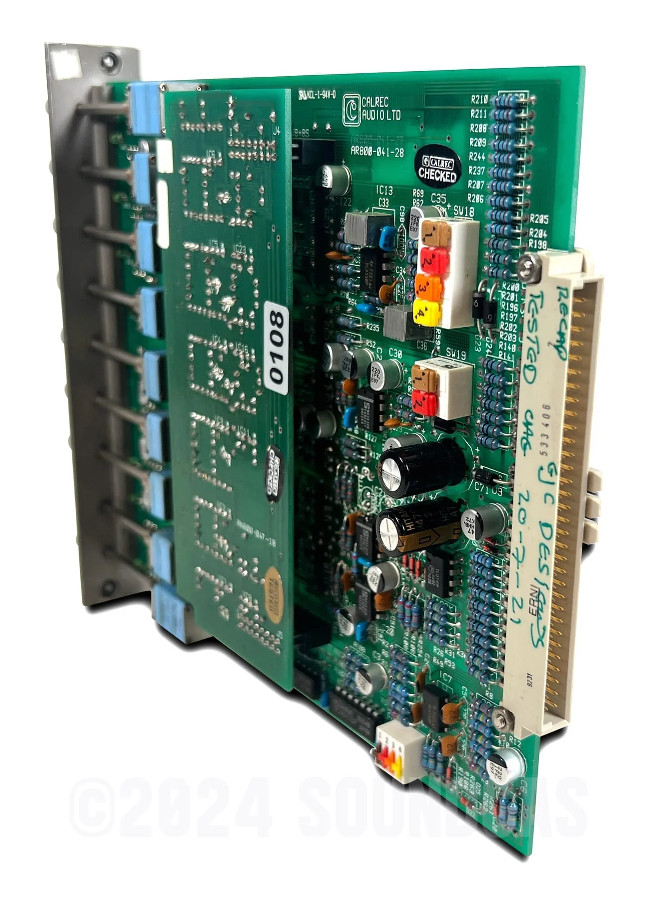 Calrec Q Series AUX AR2927 Module - Recapped - Image 6