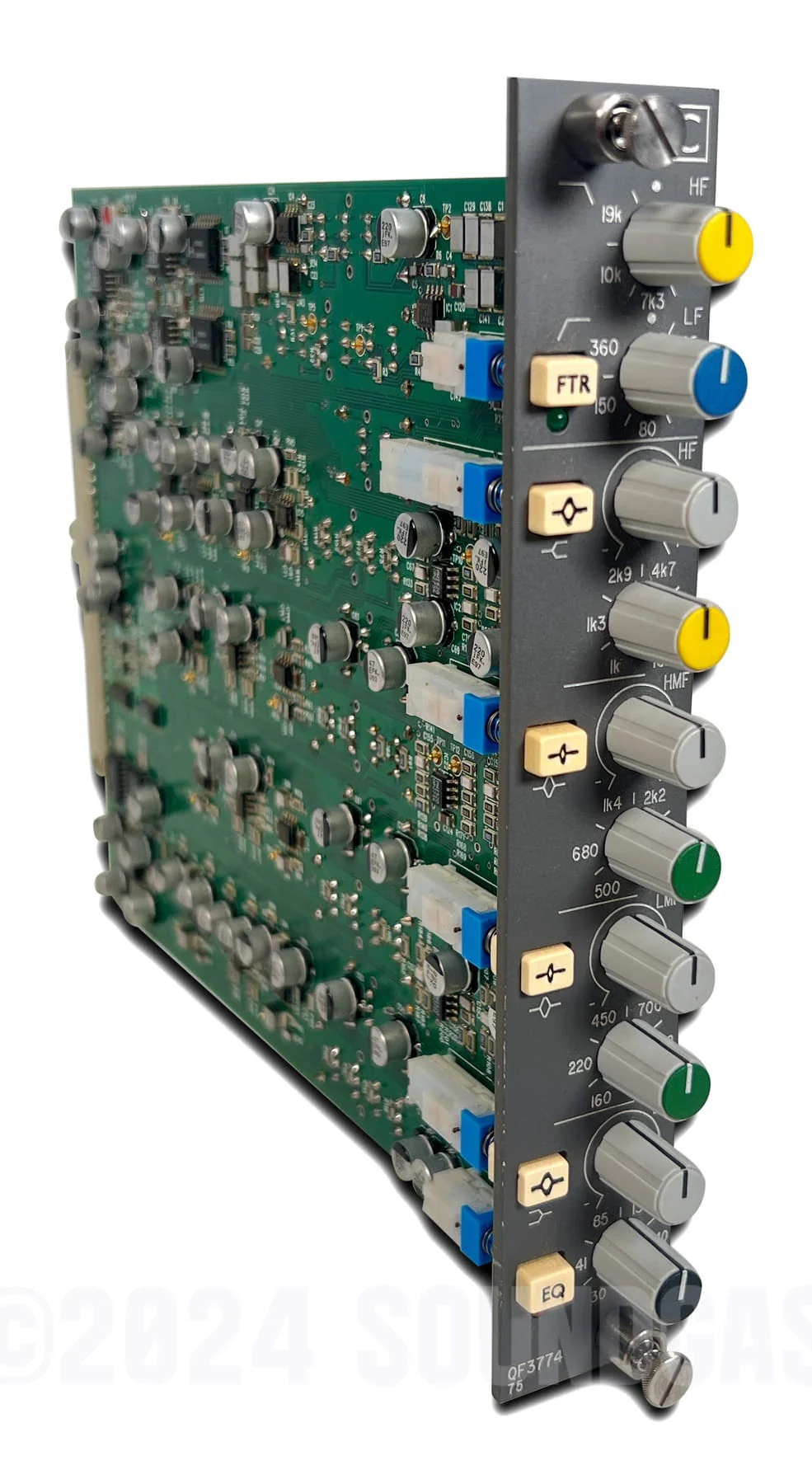 Calrec Q Series EQ QF3774 Module - Recapped - Image 5