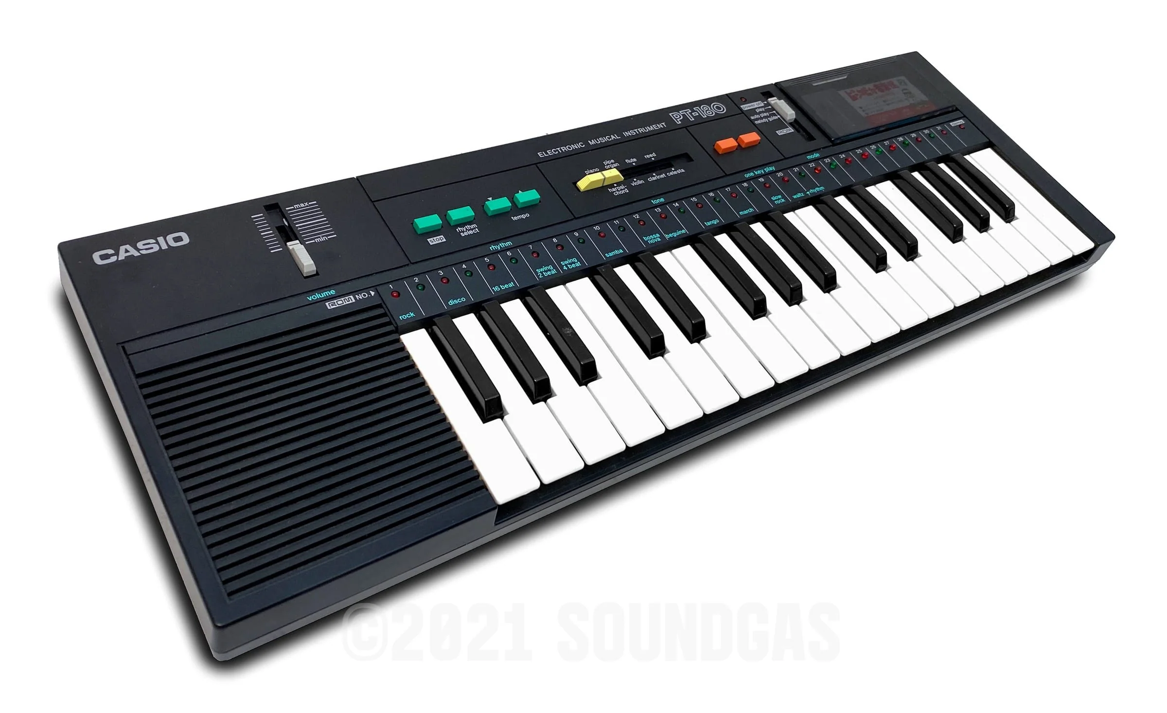 Casio PT-180 - Boxed + 4 ROM Packs - Image 5
